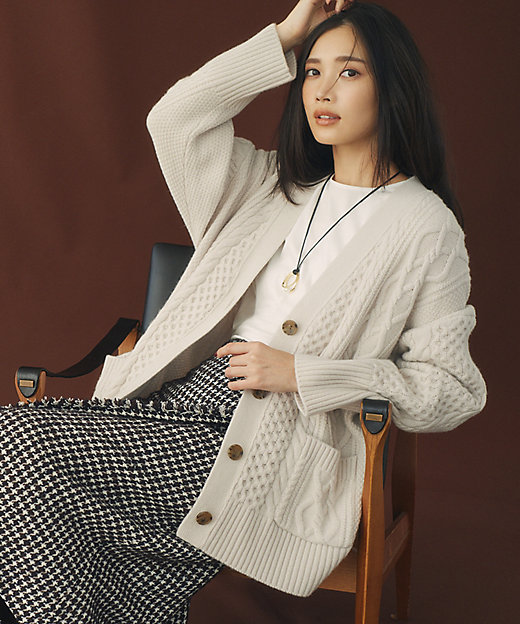 チェックツイード ラップ風 スカート（SKWSSW0509） | 23区