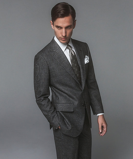 CANONICO／カノニコ】 ヴィンテージ サキソニー3ピーススーツ