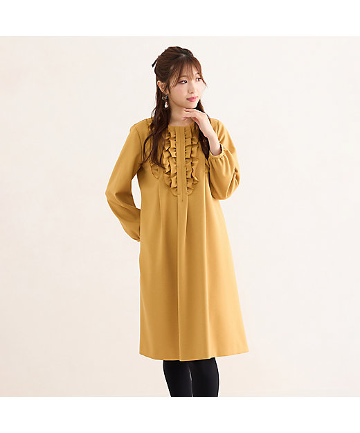 フリルサックワンピース（51016412） | Rose Tiara (Women