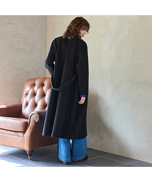 名品アイテム・カシミヤ100％】ロングコート（81086503