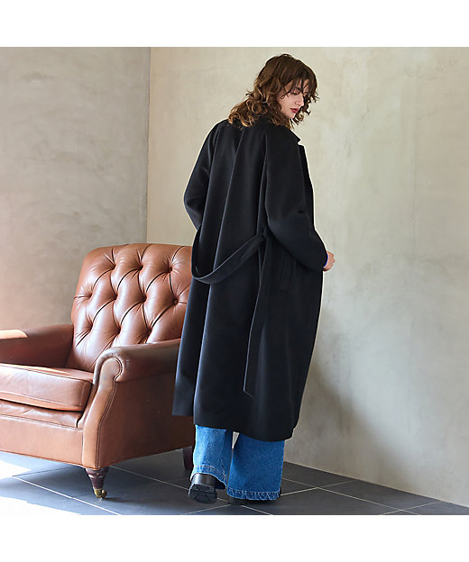 名品アイテム・カシミヤ100％】ロングコート（81086503