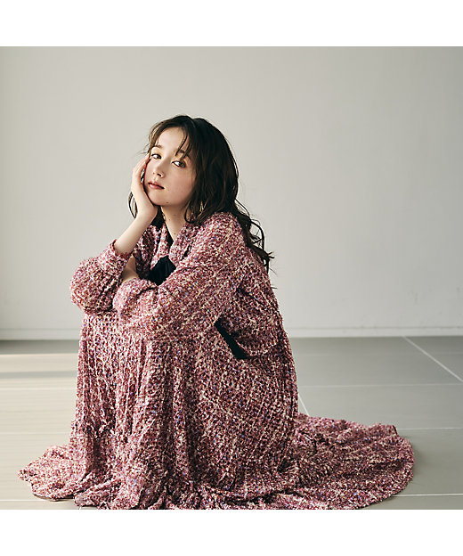 人気追加】ツィードプリントワンピース（83015504A） | Rose