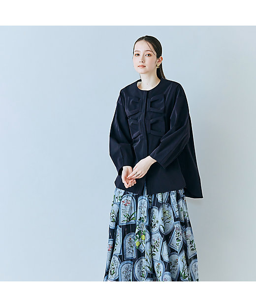 ダブルリボンジャケット（83102602） | Rose Tiara (Women