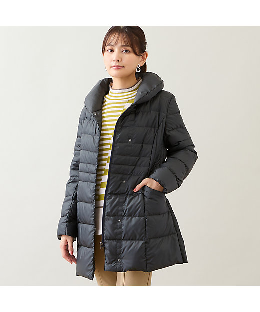 軽量タフタダウンコート（12076551） | LOBJIE (Women