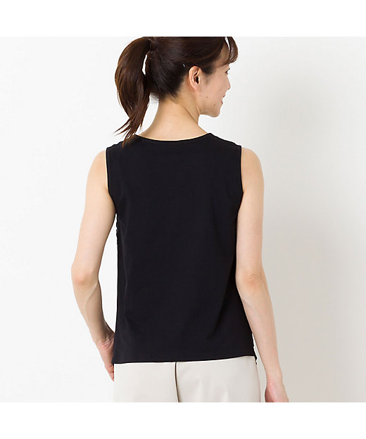 クリンプレース ノースリーブトップス（12125433） | LOBJIE