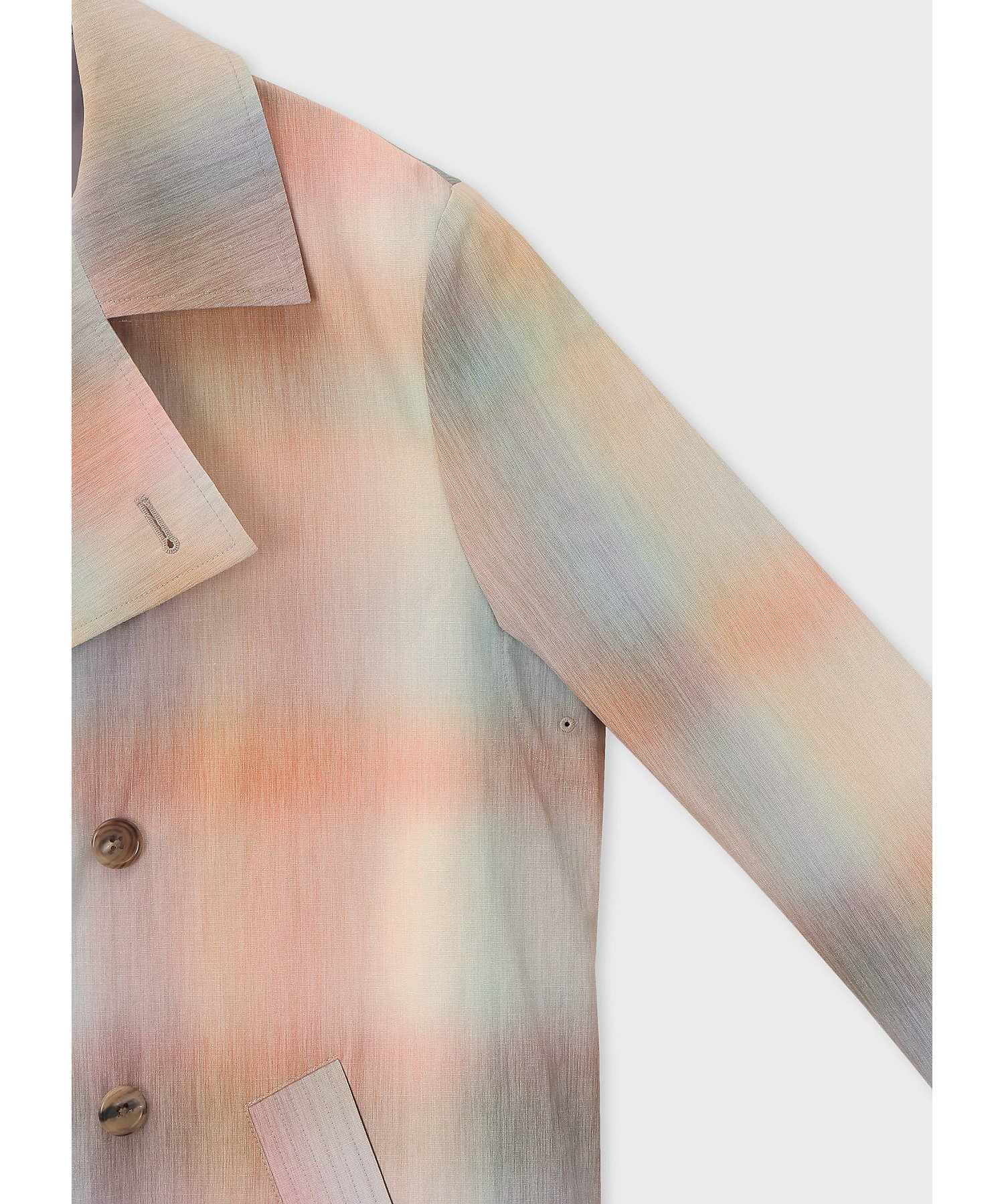 Smith Check” ダブル トレンチコート（153113444Z