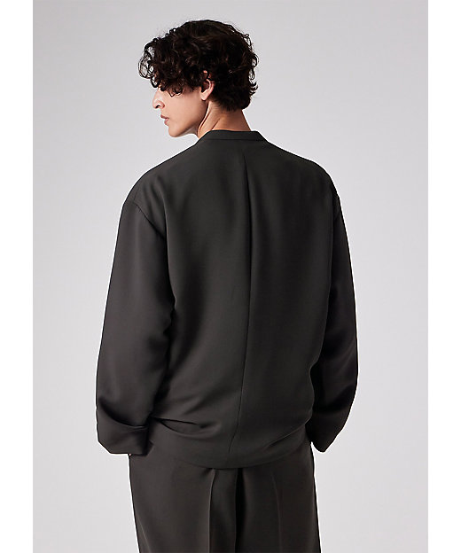 ライトドライテクスチャー ノーカラー ジャケット