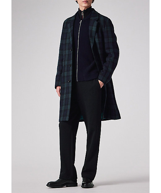 ブラックウォッチ チェスターコート（252112986U） | Paul