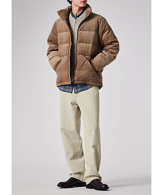 ナローウェールコーデュロイ ダウンジャケット（252123638X