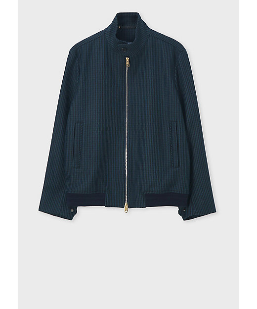 クラシックチェック スタンドカラーブルゾン（253121603Z