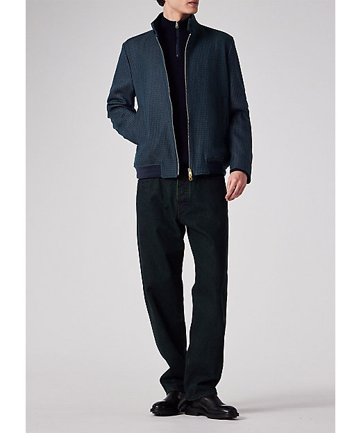 クラシックチェック スタンドカラーブルゾン（253121603Z