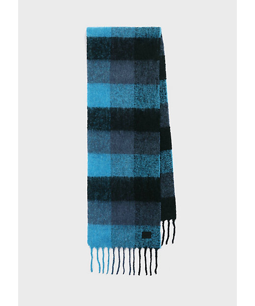 ウィメンズ ソフトメリノ チェック マフラー（255762250K