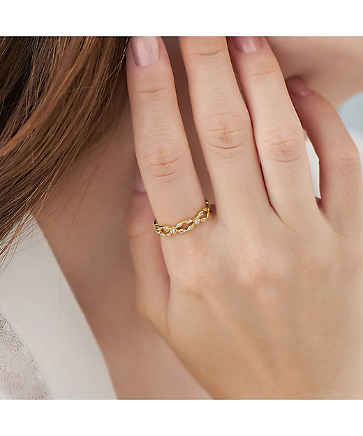 K18 イエローゴールドリング 112541743001 | 4