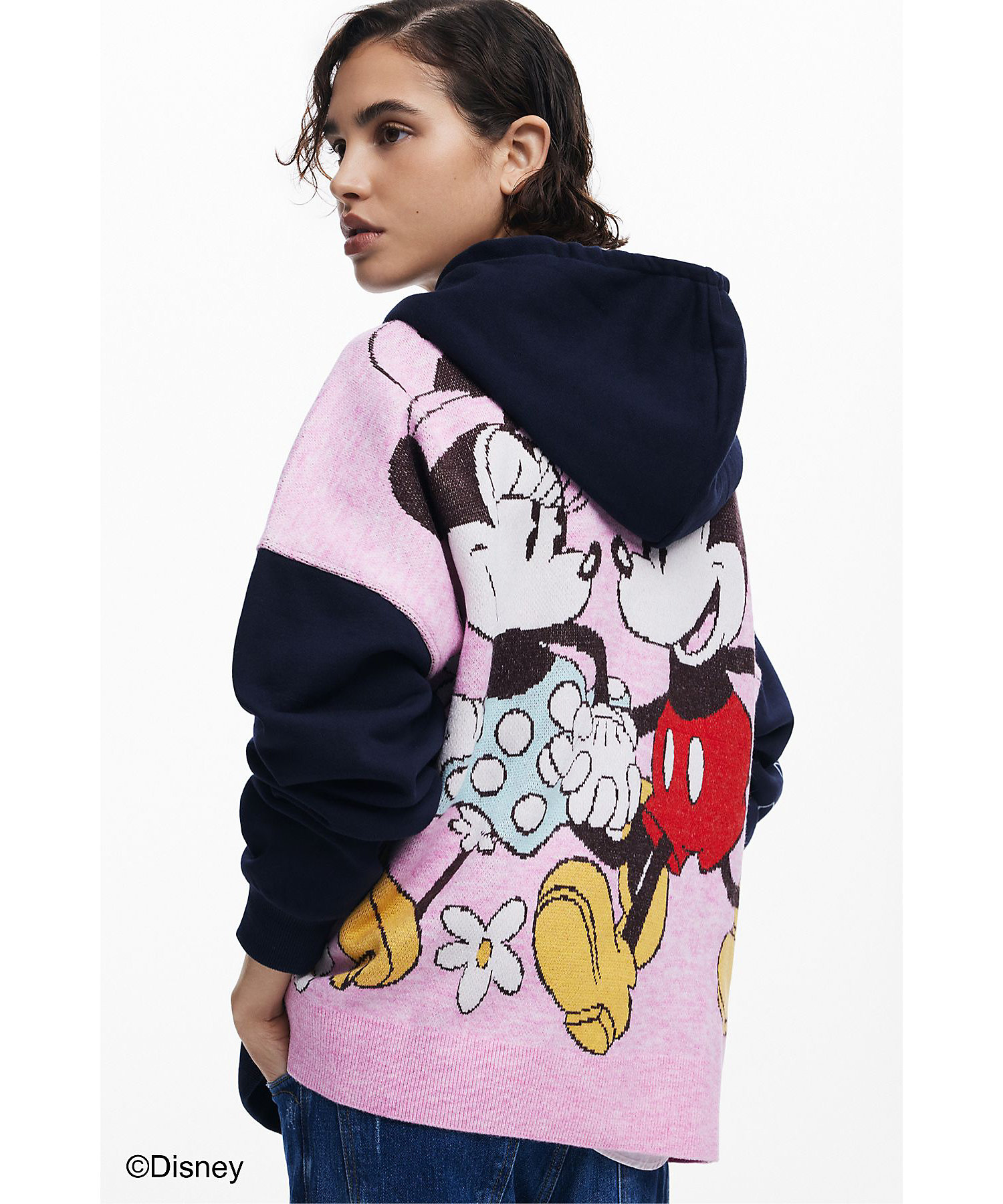 ミッキーとミニーのスウェット 25SWSK28 | Desigual (Women