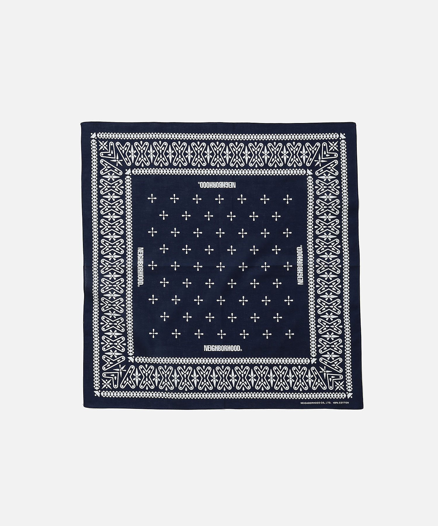 バンダナ CROSS PATTERN BANDANA 261BXNHー