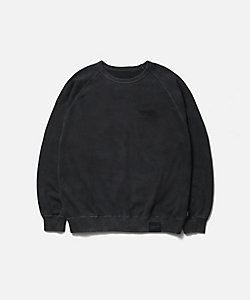スウェット PIGMENT DYED SWEAT SHIRT LS