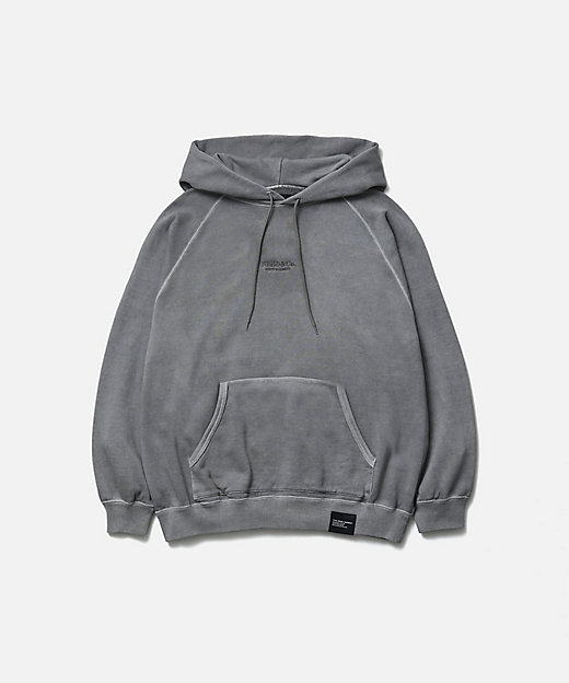 フーディ PIGMENT DYED SWEAT HOODIE LS