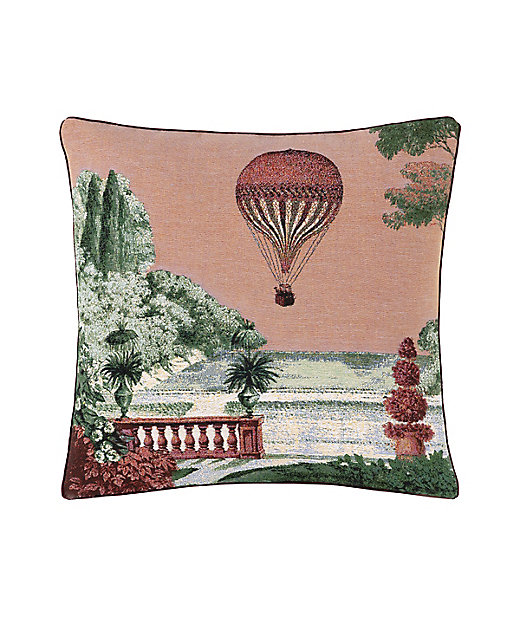 新品Yves Delorme クッションカバー Col Vert Arglle Yves Delorme Col