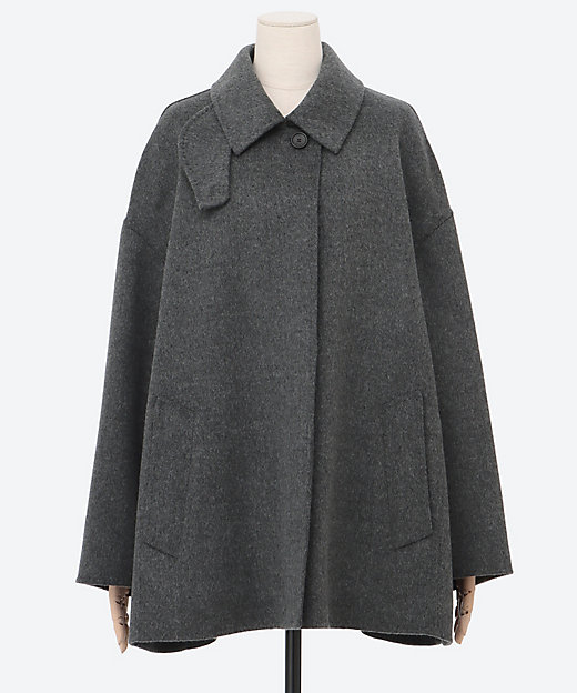 リュクスシャルムビーバーステンカラーコート 4210200004