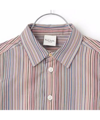 シグネチャーストライプ半袖シャツ 3551608 | Paul Smith