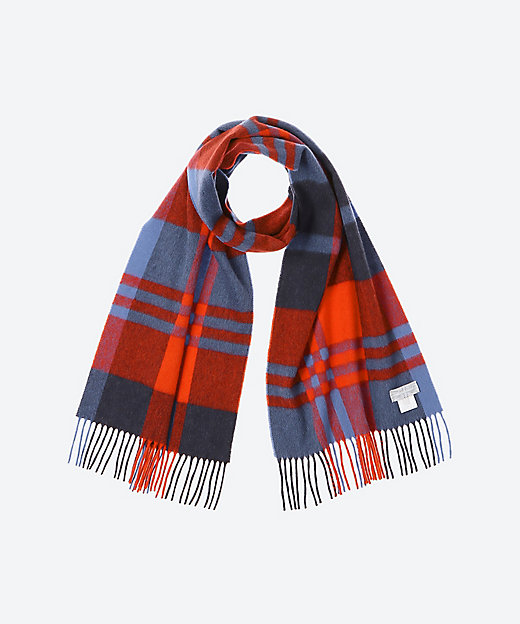 Primary Black Watch カシミヤチェックマフラー