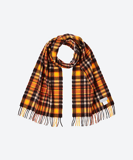 Plaid カシミヤチェックマフラー 2400352271 | Joshua