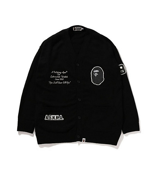 カーディガン BAPE KNIT CARDIGAN 1K30－120