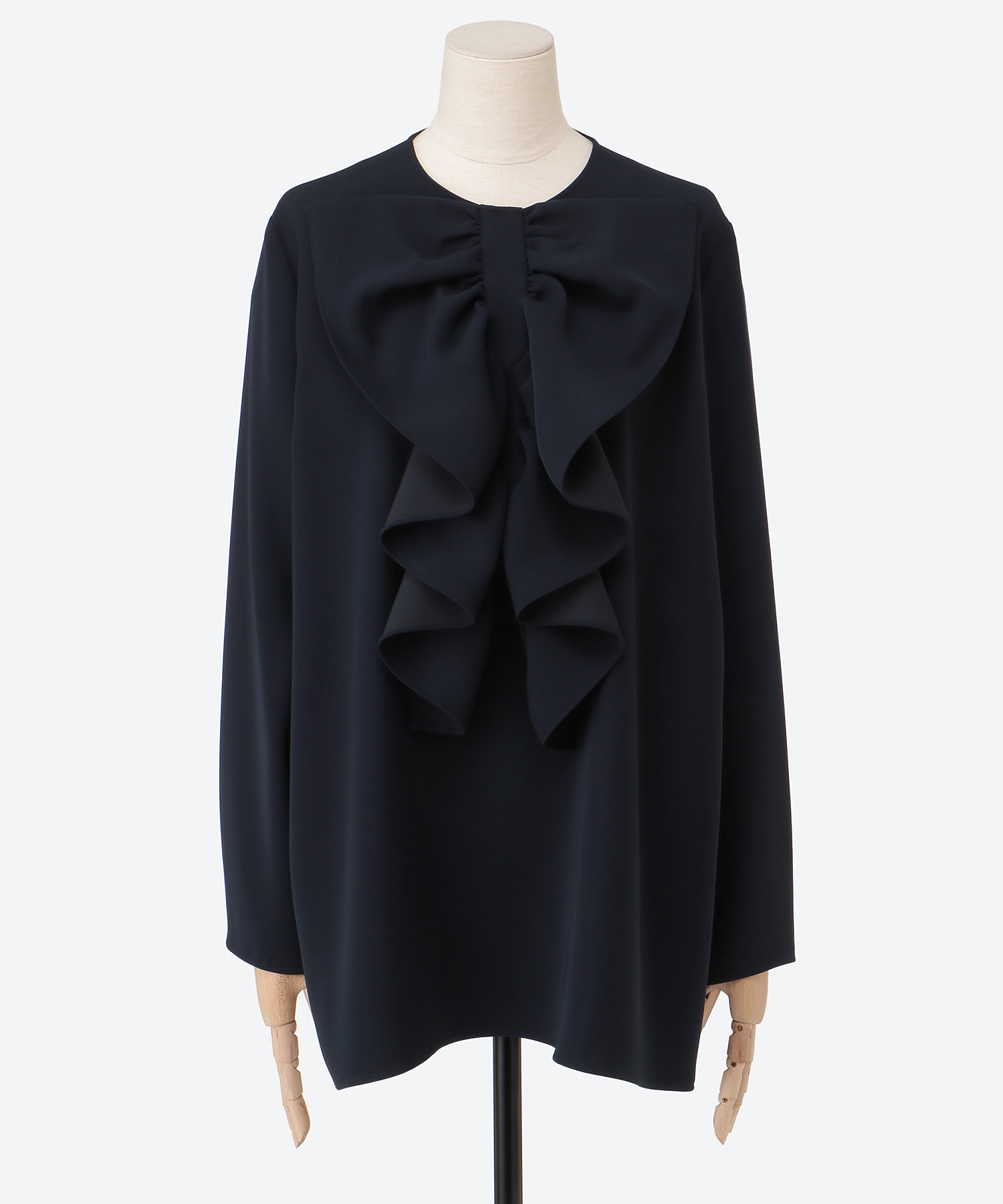 ロングスリーブボリュームラッフルブラウス YCB－425－503