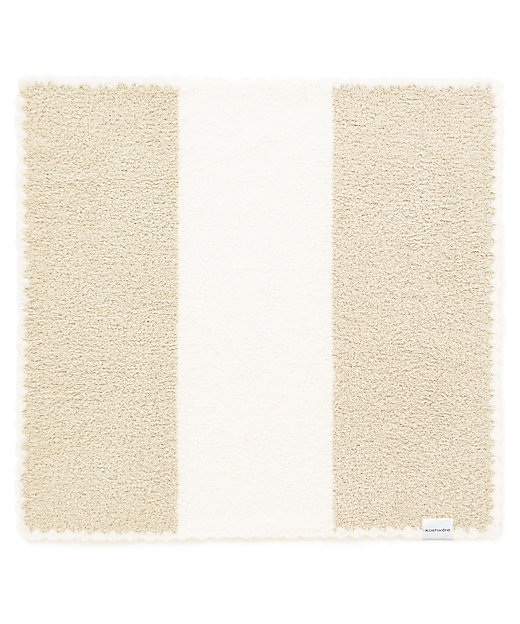 ベビーブランケットストライプ ベージュ／クリーム | KASHWERE