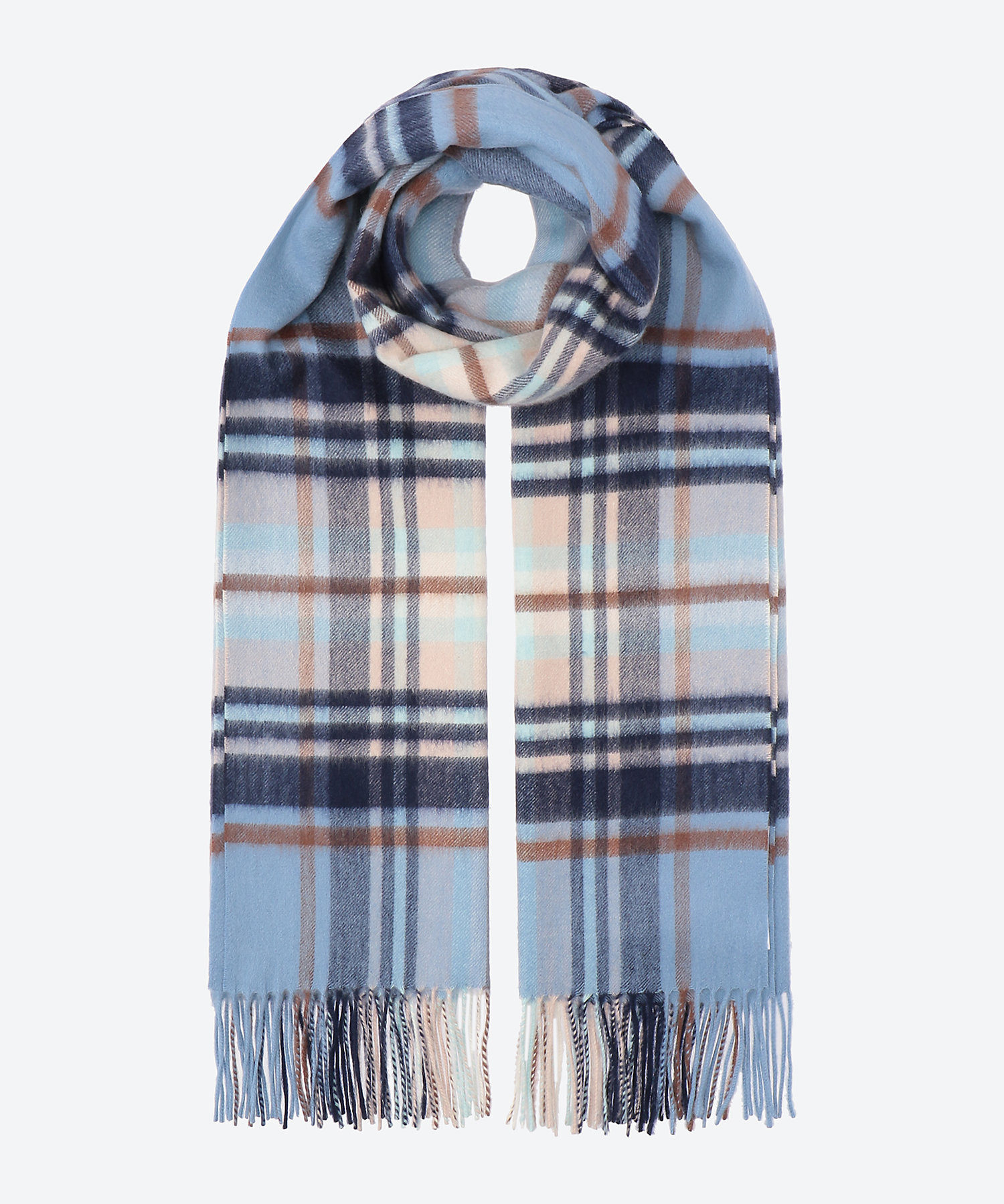 カシミヤチェックストール | felice regalo (Women)/フェリーチェ