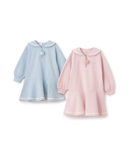 くま耳セーラー カットワンピース 6043314 | mezzo piano