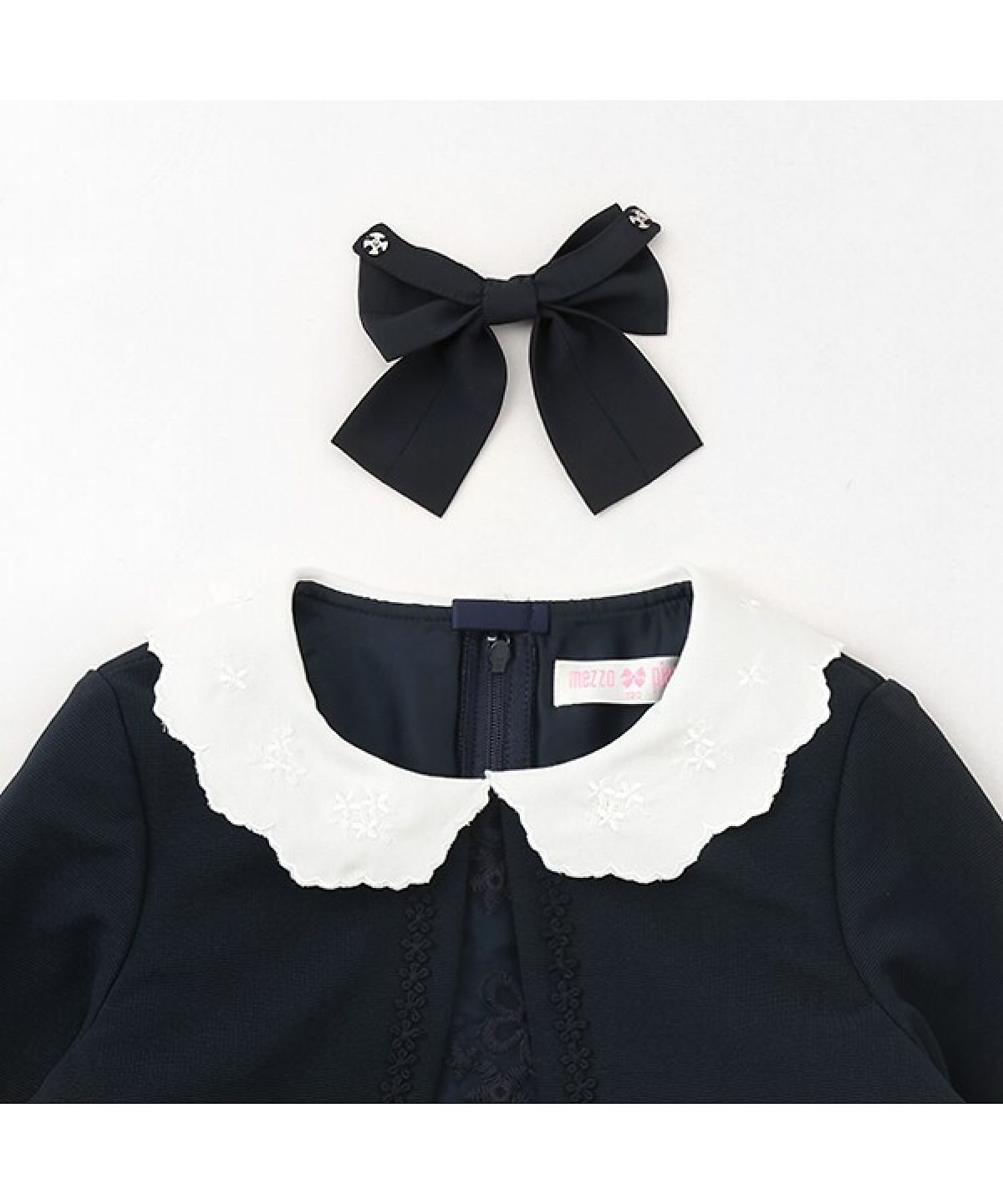 アンサンブル風 ドッキングワンピース 6044602 | mezzo piano