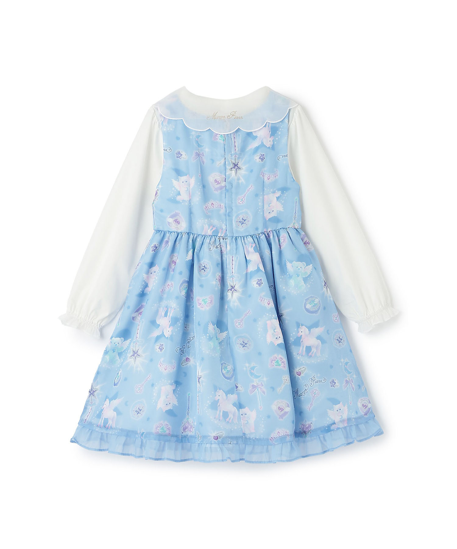 マジカル柄ワンピース＆ブラウスセット 6054308 | mezzo piano