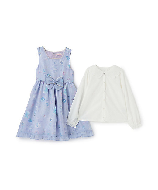 マジカル柄ワンピース＆ブラウスセット 6054308 | mezzo piano