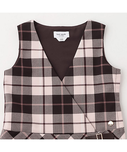 オータムチェックジャンパースカート 8754306 | KATE SPADE NEW