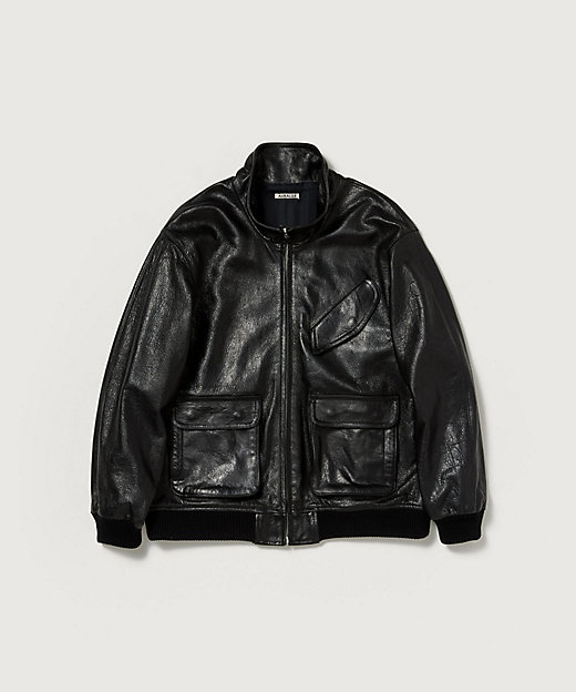 ブルゾン LAMB LEATHER ZIP BLOUSON