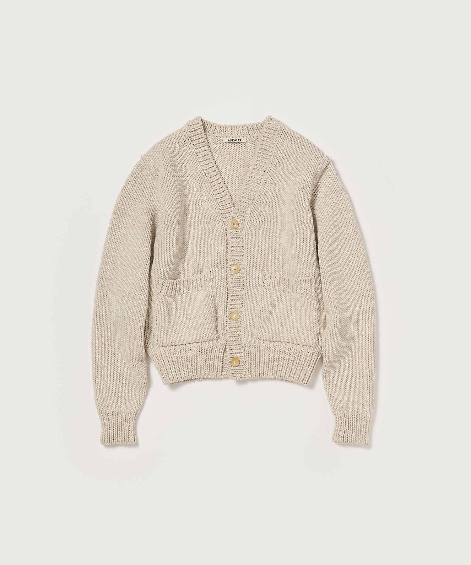 カーディガン WOOL CASHMERE FELTED KNIT