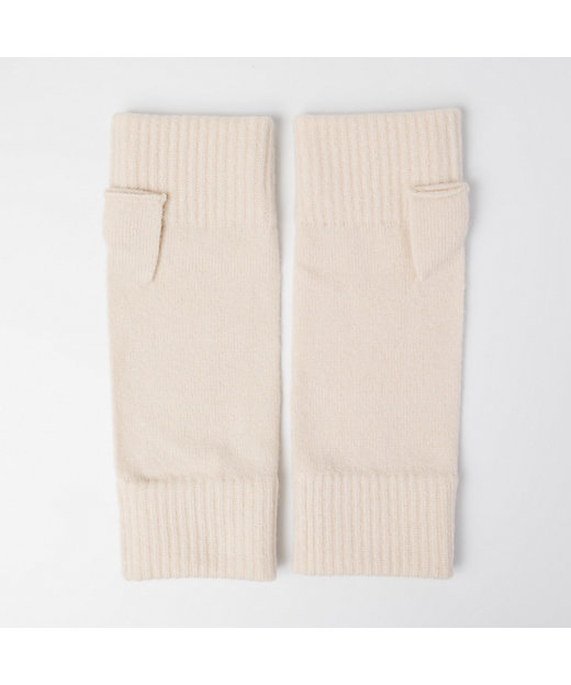 ミドルゲージカシミヤフィンガーレスグローブ | ASAUCE MELER (Women