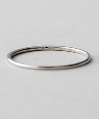 PT900 スキニー ダイヤモンド リング | ete bijoux (Women)/エテ