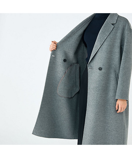 ウールカシミヤリバー チェスターコート | maison TOMORROWLAND/メゾン