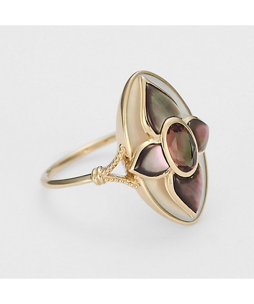 K10シェル／アンデシンリング | agete/アガット | 三越伊勢丹