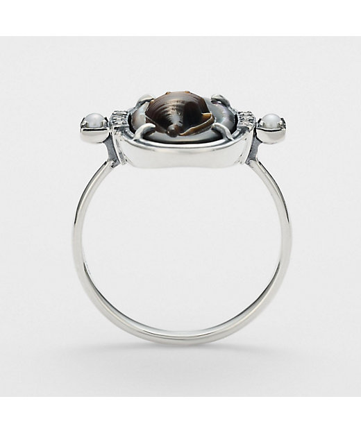 シルバーシェルリング | agete/アガット | 三越伊勢丹オンラインストア