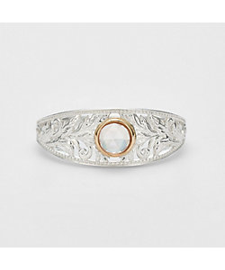 シルバーモザイクオパール／クオーツリング | agete/アガット | 三越