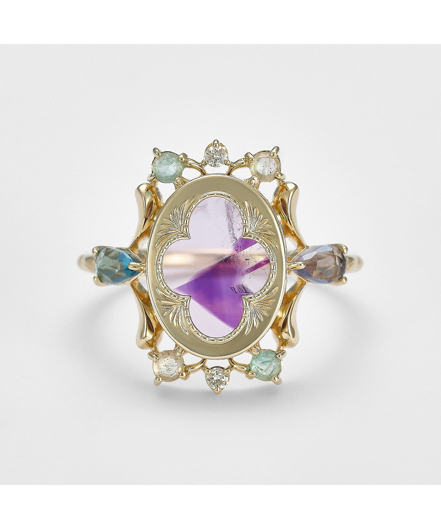 K10マルチストーンリング | agete/アガット | 三越伊勢丹オンライン