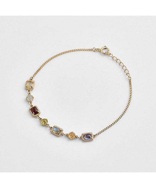 K10マルチストーンブレスレット | agete/アガット | 三越伊勢丹