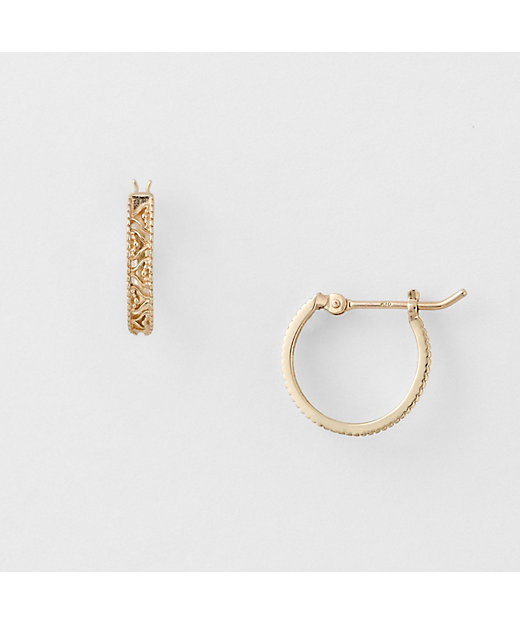 K10フープピアス | agete/アガット | 三越伊勢丹オンラインストア