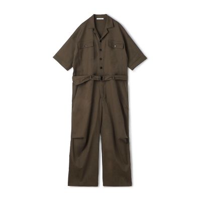 クレープウールストレッチ ジャンプスーツ | GALERIE VIE (Women