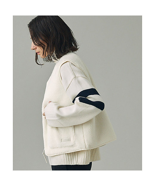 Repreve中綿インサレーション リバーシブルキルティング