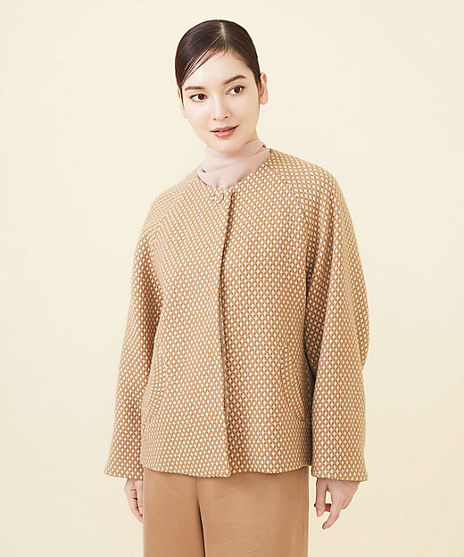 クロスツイードショートコート | Sybilla (Women)/シビラ | 三越伊勢丹