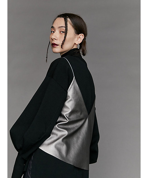 FAKE LEATHER CAMISOLE | UN3D./アンスリード